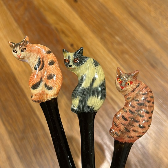 Hand Painted Cat Letter Openers - Picture 5 of 7